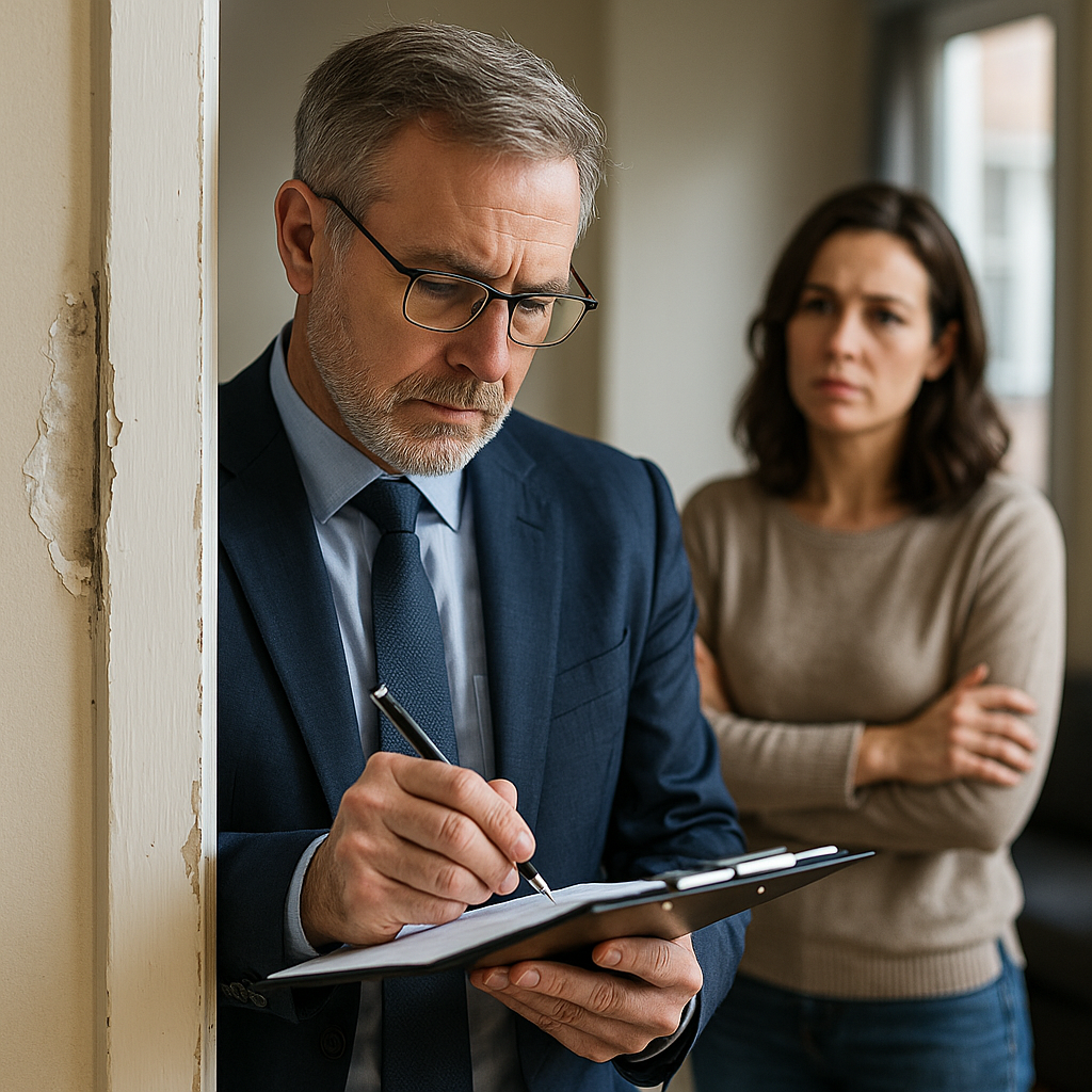État des lieux par Commissaire de Justice
